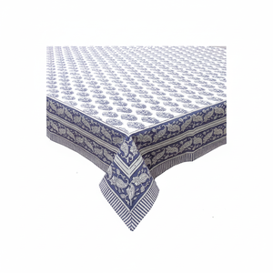 Mantel de Jacquard de Algodón Puro con Estampado Artesanal Indio, Diseño Moderno, Artesanía Atemporal, en Oferta a Bajo Precio - Product Image 1