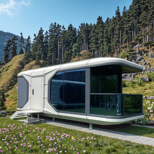 Konut/ticari kullanım için Modern kabin kuş prefabrik mobil kapsül ev kiti Volferda dayanıklı çelik hızlı kurulum - Product Image 1