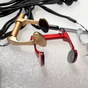 Clip nasal en plastique pour la natation, bouchons nasaux pour accessoires de natation pour enfants plus âgés, ceinture d'équilibrage de pression auriculaire beige, protège-dents - Product Image 3