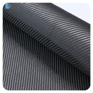 Tejido de sarga 3k de alta calidad, tela de fibra de carbono bidireccional, 200gsm