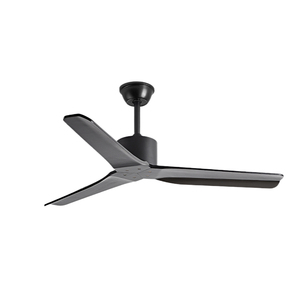 Nhà máy trực tiếp Màu Đen gỗ Trần người hâm mộ mà không cần đèn và từ xa Reversible không có ánh sáng BLDC động cơ bằng gỗ lưỡi cho phòng ngủ khách - Product Image 4