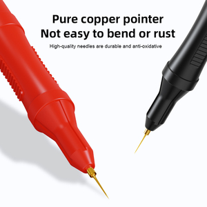 Sonda de Cobre Puro Reemplazable BST-951-JP con Resorte y Cables de Prueba de Silicona Súper Suave para Multímetros Digitales - Product Image 4