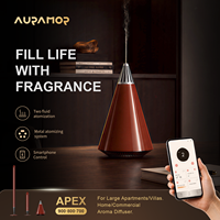 Diffuseur d'arômes intelligent électrique USB Auramor APP, contrôlé par application, en métal, 100 ml