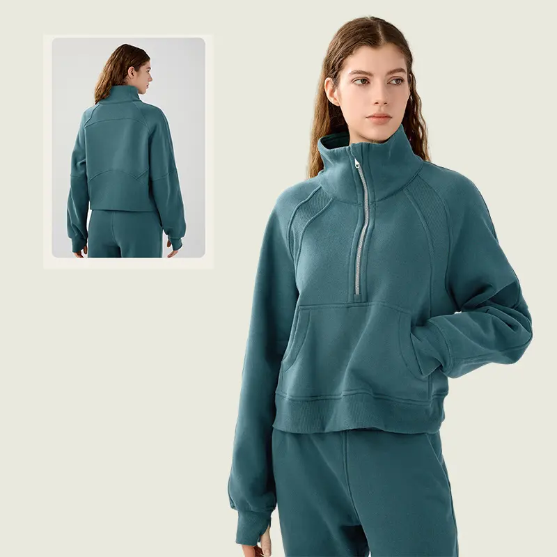 Venta al por mayor de OEM deportes de invierno de las mujeres chaqueta de Fitness Venta caliente mujer Yoga Outfit ropa de alta calidad chaquetas de invierno para las mujeres