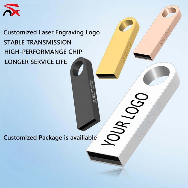 Mini OEM Custom Logo USB Flash Drive 2.0 1GB 2GB 4GB 8GB 16GB 32GB 64GB 128GB Usb Key Cle Memorias Usb Memory Stick