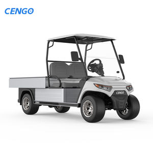 Cengo İki Kişilik Elektrikli Golf Arabası, Kargo Kutulu Elektrikli Yiyecek Arabası - Product Image 1