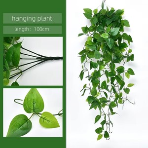 Plantas Artificiales Colgantes de Alta Calidad al por Mayor, Hojas de Hiedra para Decoración de Paredes, Casas, Habitaciones, Patios, Interiores y Exteriores - Product Image 6