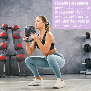 Venta caliente profesional 100 mil millones de CFU probiótico 34 cepas con prebióticos enzimas digestivas equilibrio de la flora intestinal apoyo inmunológico - Product Image 4