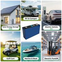 Cellule de batterie prismatique LiFePO4 3.2V 138Ah - 2000 cycles 441Wh Ultra faible résistance pour systèmes d'énergie solaire, VR, VE, voiturettes de golf, bateaux, chariots élévateurs