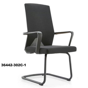 Silla de Visita Moderna con Malla y Reposabrazos Fijos para Oficina, Reuniones y Sala de Espera - Product Image 5