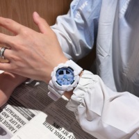 Montre de sport électronique tendance, analogique-numérique, avec éclairage nocturne, chronographe, calendrier, alarme, étanche 3 bars, unisexe