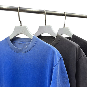 เสื้อยืดคอกลมคุณภาพสูง ผ้าฝ้าย 100% สำหรับปักลาย งานหนัก พิมพ์ลาย DTG เสื้อยืดผู้ชายสั่งทำได้ - Product Image 1