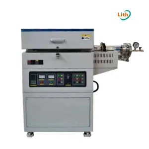 Lab Electric Tubular Furnace High Temperature Multi Zone Rotating 1200C Rotary Quartz Tube Furnace With Software Control System