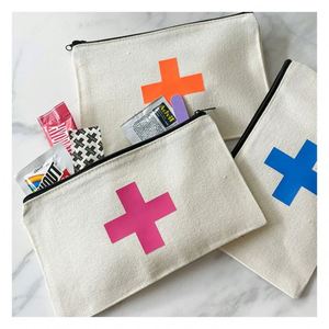 Bolsa de Primeros Auxilios Personalizada de la Cruz Roja, Botiquín Médico, Bolsa para Medicamentos de Alergia, Bolsa para Resaca, Regalo Promocional, Senderismo - Product Image 2
