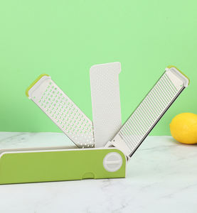 Vente en gros DD1128 Râpe à fromage pliable multifonctionnelle en acier inoxydable pour camping en plein air, légumes, citron, ail, portable et pliable - Product Image 4