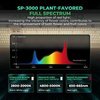 Nouvelle série de lampes de culture LED linéaires Mars Hydro SP Greenhouse 2026, 300W 650W 2x4, spectre complet, rouge haute intensité, à connexion en série