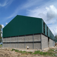 Ensemble complet de construction en acier pour l'extension industrielle et les nouvelles installations