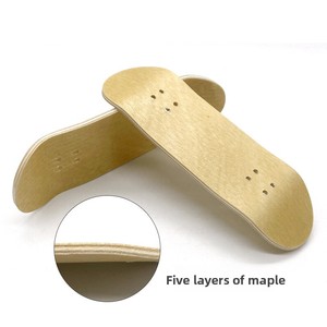 <span class=keywords><strong>Mini</strong></span> diapasón personalizado Fidget Toys para jugadores más jóvenes Pro antideslizante <span class=keywords><strong>Tech</strong></span> <span class=keywords><strong>Deck</strong></span> Skateboard hecho de madera de arce - Product Image 3