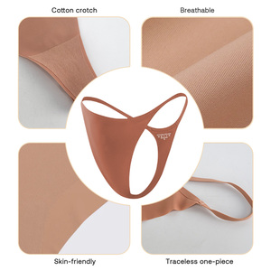 Perizomi G-String a Vita Bassa Senza Cuciture all'Ingrosso T-Back Mutandine Sexy Invisibili per Donne - Product Image 3