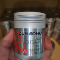 Zunrong Naturel À Base De Plantes Mat Gel Mat Pâte Forte Tenue Mat Styling Argile Pommade Marque privée Cire Pour Cheveux