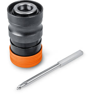 Adaptador de sierra perforadora Fein métrico de metal con mandril integrado y piloto integrado - Product Image 1
