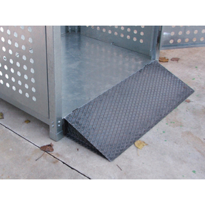 Armario monobloque Carvel 1200x950x2100mm para bombonas de gas comprimido con rampa - Product Image 2