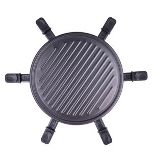 Grill <span class=keywords><strong>Raclette</strong></span> Électrique à Plaque Amovible Antiadhésive Ronde <span class=keywords><strong>pour</strong></span> 6 Personnes 900W Grill <span class=keywords><strong>Raclette</strong></span> - Product Image 6