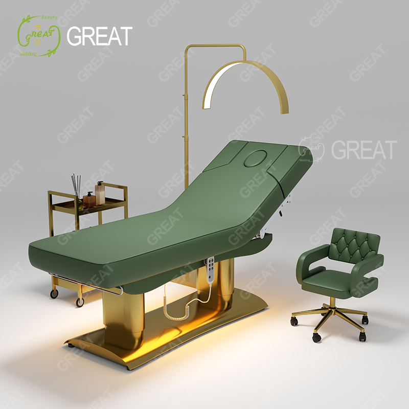 #4 Lit de massage double colonne