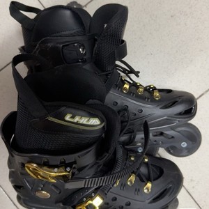 Used Professional Adult Freestyle Single Row Inline Skates Second Hand <strong>Roller</strong> <strong>Blades</strong> for Slalom Skating PU Wheels Soft Comfort - Product Image 5