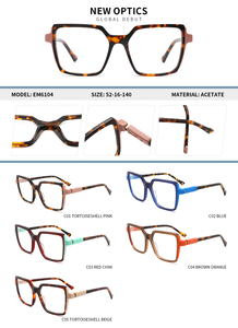 <strong>Engage</strong> Logo Acetate <strong>Glasses</strong> Frame Premium Acetate <strong>Glasses</strong> Vintage Anti Blue Light Eyeglasses for Women Man - Product Image 3