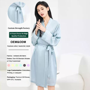 Wholesale <strong>Bathrobe</strong> Luxury Bride Wedding <strong>Bathrobe</strong> Kimono Satin Luxury Robes <strong>Personalise</strong> <strong>Bathrobes</strong> - Product Image 2