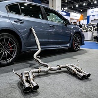 Échappement Valvetronic en acier inoxydable de haute qualité pour Subaru Impreza WRX 2.5T 2007-2014, tuyau d'échappement, silencieux, augmentation de la puissance