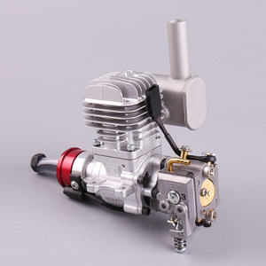 Motor de Gasolina RC RCGF 10cc BM con Escape Lateral para Avión de Ala Fija FPV, Uso en Exteriores, Metálico - Product Image 2