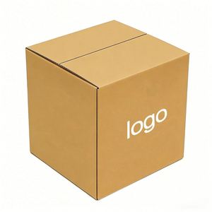 Boîte d'expédition en carton ondulé marron personnalisable, design gratuit, directement de l'usine, robuste, recyclable, idéale pour le commerce électronique et l'emballage de produits - Product Image 1