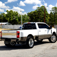 Roue forgée doublement en acier 8x170 8x200 8x210 10x225 8x6.5 8x165.1 pour camionnette F350 F450 Silverado 3500HD C3500 22 24 26 pouces