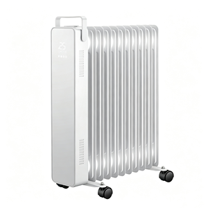 Calentador Eléctrico Metálico con Control Táctil y Aplicación Wi-Fi, Calentador <span class=keywords><strong>de</strong></span> Aceite Portátil para el Hogar, para Dormitorio y Sala <span class=keywords><strong>de</strong></span> Estar - Product Image 2