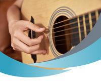 Mécaniques de guitare argentées à verrouillage, entièrement fermées, à tête carrée et vis longue, pour guitare acoustique et électrique