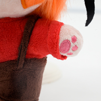 Peluche Anime Personnalisée Double Couleur Oreilles de Chat, Faible MOQ, Jouet en Peluche Doux Certifié, Peluche de Dessin Animé Personnalisée pour Cadeau de Fan