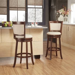 <span class=keywords><strong>Taburete</strong></span> Alto de <span class=keywords><strong>Cocina</strong></span> y <span class=keywords><strong>Bar</strong></span> Mejor Calificado Giratorio Tapizado de Madera de Roble Silla de Comedor Moderna Contemporánea Muebles Comerciales - Product Image 2