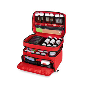 Outdoor Dubbele Lagen Survival Gear Rapid Medicine Opbergtas Survival Tools Organizer EHBO Kit Medische Tas - Product Image 2