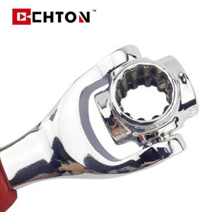 Llave de Tubo Chton de 1/2 Pulgada, Cromada, de Acero con Alto Contenido de Carbono, Grado Industrial, Mango Recto - Product Image 1