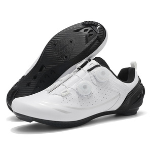 Cycling Shoes Road Bike Clipless Pedal Compatible White Athletic Fit EVA Rubber Sole Mesh Lining Outdoor Use - Product Image 3