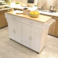 Meubles de cuisine OEM personnalisés modernes multifonctionnels avec étagères à 3 cubes, porte-bouteilles 7 emplacements, porte-épices 1 tiroir et poignée rabattable