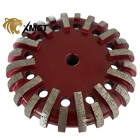 Meules diamantées XMGT 115 mm avec filetage 5/8-11 pour le polissage de la pierre, du béton, de l'aluminium, des murs et des sols - Longue durée de vie