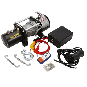 Derek listrik untuk mobil 1000lbs kapasitas 20000 Lbs 12v 24v dengan 220v 60hz bahan baja dan efisiensi jenis kawat baja tali - Product Image 2