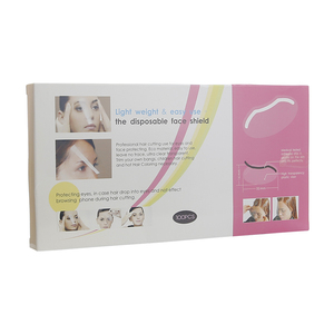 Wanmei 50pz/scatola Maschera Monouso Trasparente Anti-goccia per Barbieri, Strumenti Professionali per la Cura dei Capelli in Salone, Maschera Viso - Product Image 6