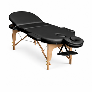 Lit <span class=keywords><strong>de</strong></span> <span class=keywords><strong>massage</strong></span> pliable <span class=keywords><strong>bordeaux</strong></span>, table <span class=keywords><strong>de</strong></span> <span class=keywords><strong>massage</strong></span> portable en bois, chaise-lit, mobilier <span class=keywords><strong>de</strong></span> salon - Product Image 3