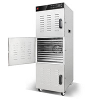 Déshydrateur alimentaire 30 plateaux, déshydrateur numérique, machine à sécher le poisson et la viande, four à vendre