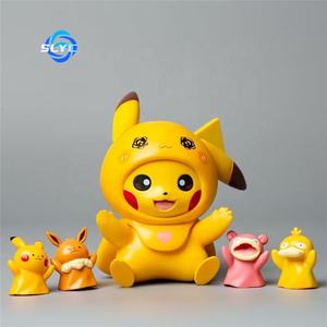 포켓몬 GK 피카츄 코스프레 4 교체 가능한 장갑 애니메이션 그림 도매 소장 장식 장난감 - Product Image 3