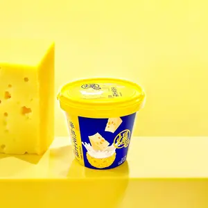 Wolff ly nhựa cho pho mát bánh kem xô 500 gam hộp cho bơ bồn tắm